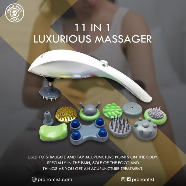 Iron Fist Pro 11 In 1 Luxurious Massager