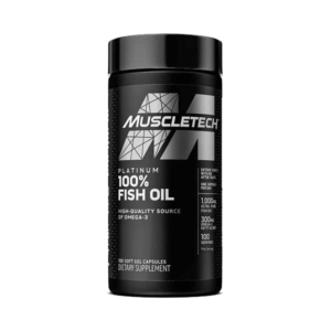 MuscleTech Platinum 100% Omega Fish Oil 100 Capsules