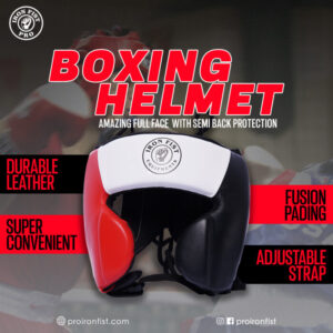 Iron Fist Pro Boxing Helmet