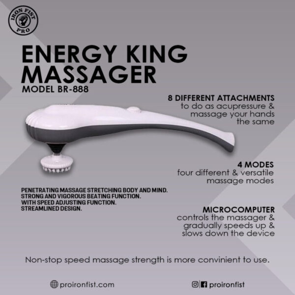 Iron Fist Pro Energy King Massager BR-888