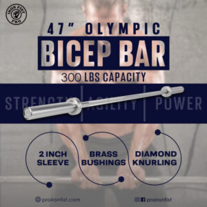 Iron Fist Pro Olympic Bicep Bar