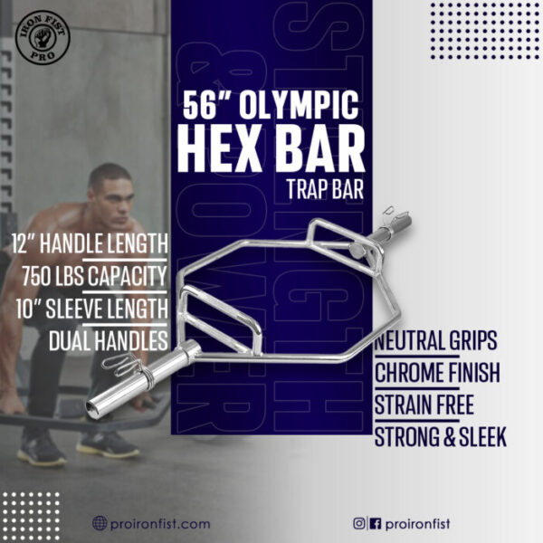 Iron Fist Pro Olympic Hex/Trap Bar