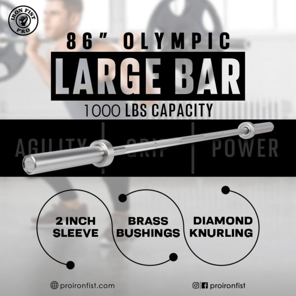 Iron Fist Pro Olympic Large Bar