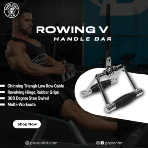 Iron Fist Pro Rowing V Handle Bar