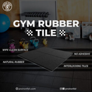 Iron Fist Pro Gym Rubber Tiles