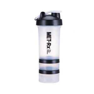 Met-Rx 3 in 1 Gym Shaker Bottle 450ml