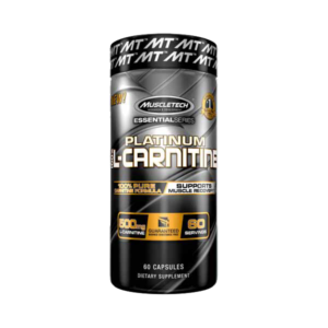 MuscleTech Platinum 100% L-Carnitine, 60 Caps