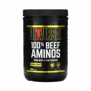 Universal Nutrition 100% Beef Aminos, 200 Tabs